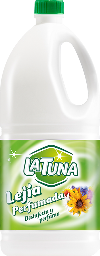 Lejía con Detergente, 2.000 ml - la-tuna